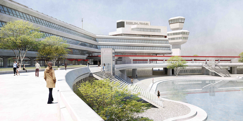 KLM Airlines TXL Terminal – Berlin TXL – Urban Tech Republic