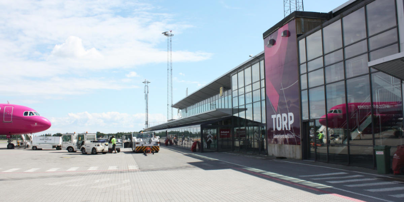 KLM Airlines TRF Terminal – TORP Sandefjord Airport